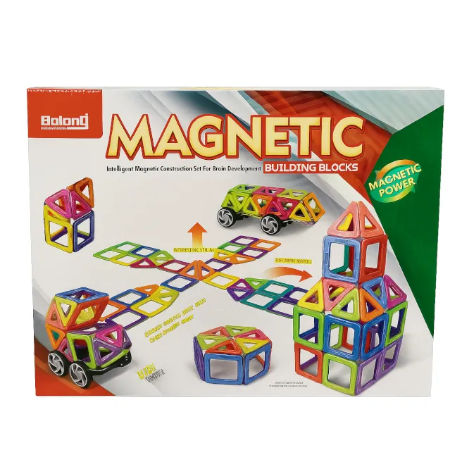 Constructor magnetic, 63 elemente., cod 932093