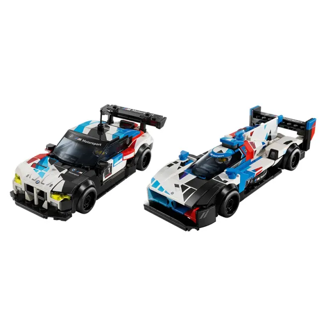 Constructor LEGO Speed Champions Mașini de curse BMW M4 GT3 și BMW M Hybrid V8, art. 76922 Constructor LEGO Speed Champions Mașini de curse BMW M4 GT3 și BMW M Hybrid V8, art. 76922