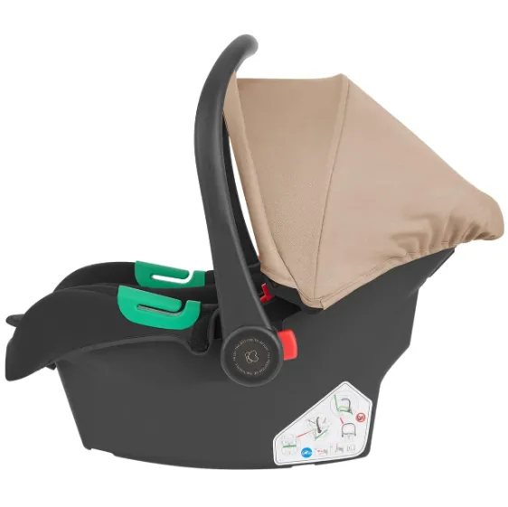 Carucior 3 in 1 Kikkaboo One Beige Carucior 3 in 1 Kikkaboo One Beige