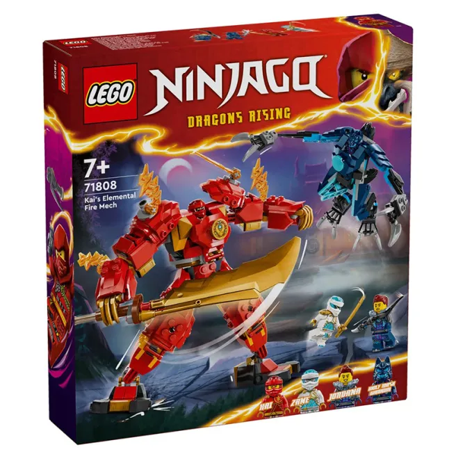 Constructor LEGO Ninjago Pompierul elementar Kai, art. 71808