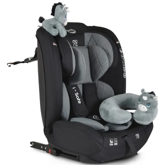 Scaun auto 76-150 cm (i-Size) Isofix Moni Isafe Grey