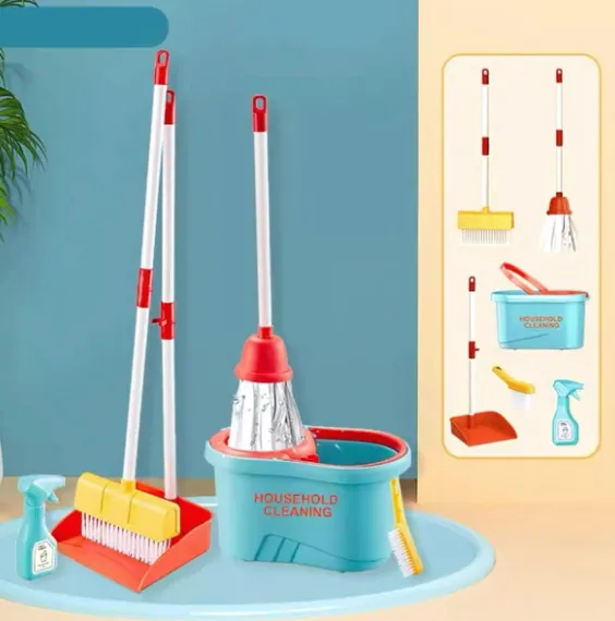 Set de curățenie din plastic Set de curățenie din plastic