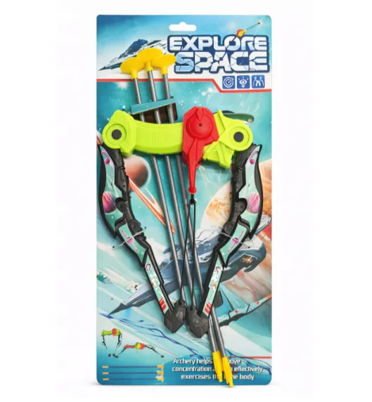 Set Arc cu săgeți cu ventuză Explore Space, cod 990039