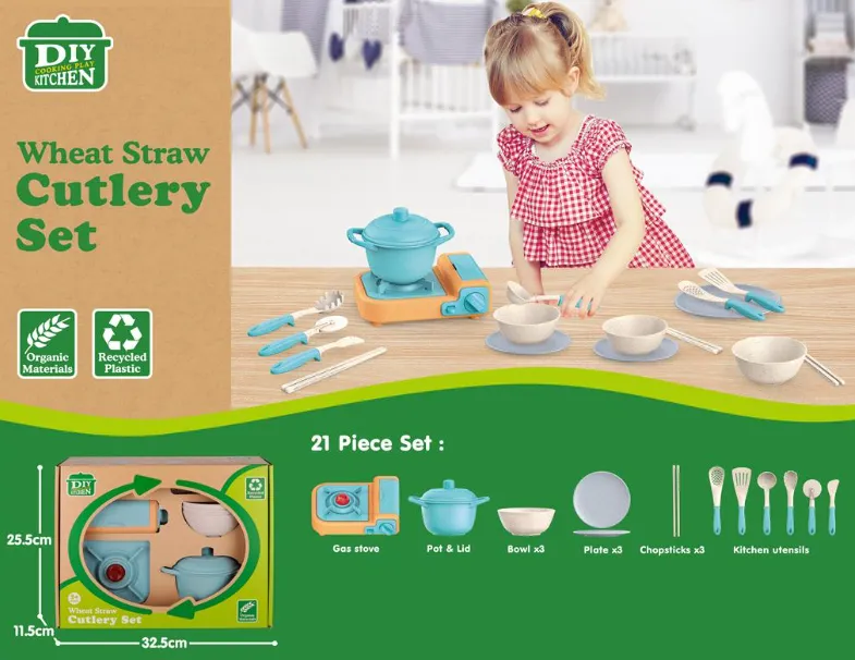 Set de joacă pentru bucătărie cu 21 de piese HG-974