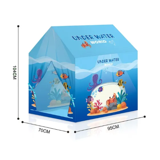 Cort de joacă pentru copii „Lumea Subacvatică” Cort de joacă pentru copii „Lumea Subacvatică”