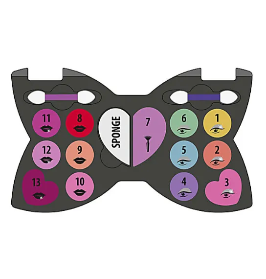 Clementoni Crazy Chic Ribbon Ready Set pentru machiaj (18262) Clementoni Crazy Chic Ribbon Ready Set pentru machiaj (18262)