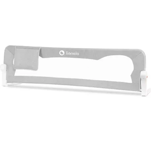Barieră de protecție pentru pat Lionelo Eva Grey Melange, 150 cm