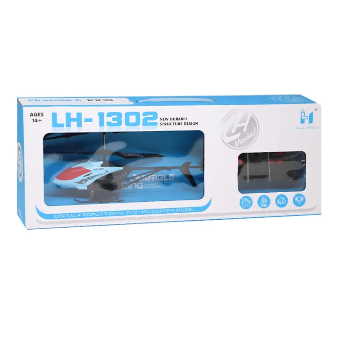 Elicopter cu telecomandă 1302 albastru deschis, 220229