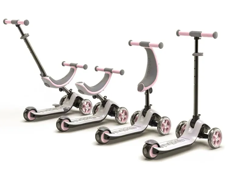 Trotinetă Moni Motion 4in1 Pink