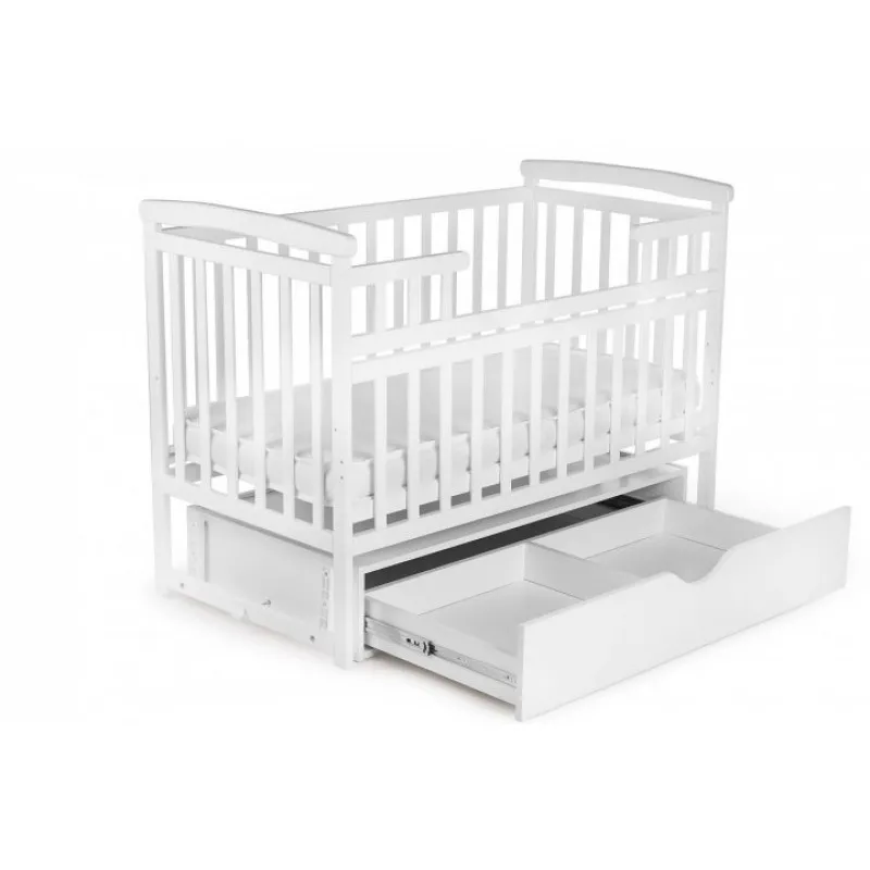 Pătuţ Eucalyptus Lane Premium (DS-101) Alb Pătuţ Eucalyptus Lane Premium (DS-101) Alb