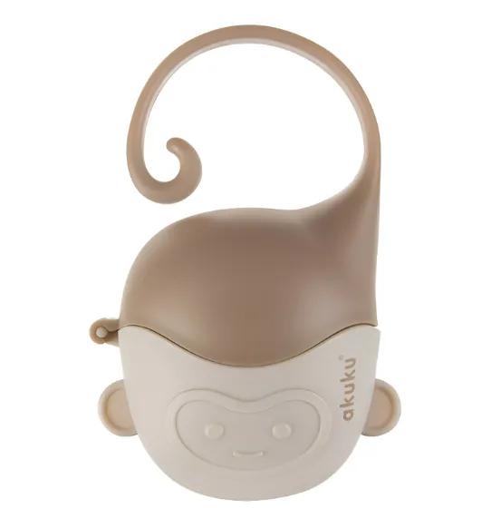 Container pentru suzetă Akuku Monkey Brown