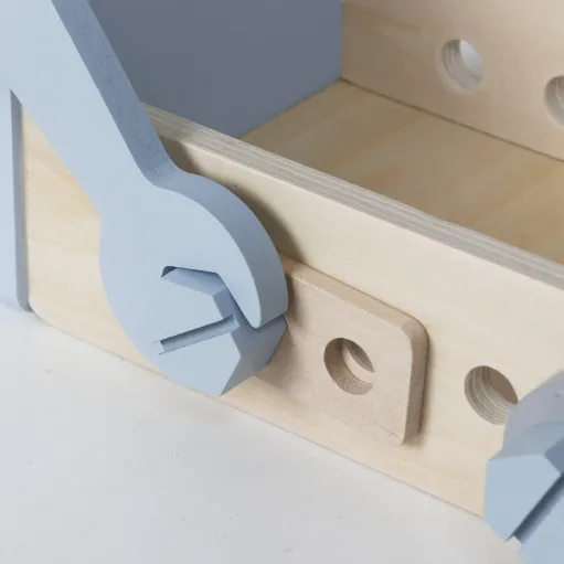 Cutie de unelte din lemn, W03D286 Cutie de unelte din lemn, W03D286