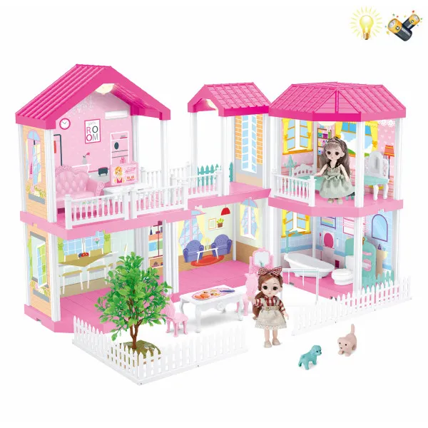 Дом-конструктор со светом 008808 