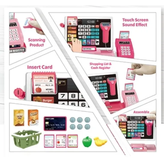 Aparat de casă pentru copii, cu accesorii Aparat de casă pentru copii, cu accesorii