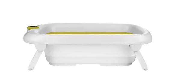 Cadita pliabila cu termometru Kikka boo Rio Yellow, 83 cm Cadita pliabila cu termometru Kikka boo Rio Yellow, 83 cm