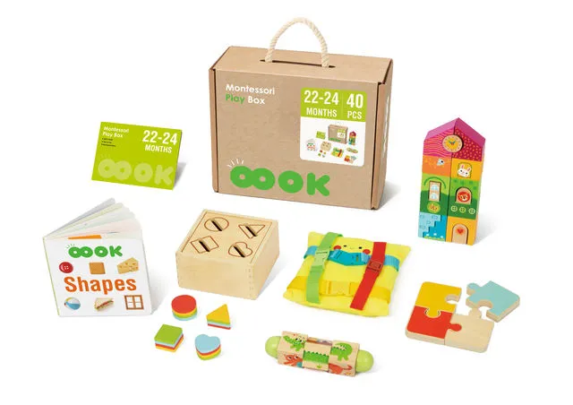 Set de jucării educative Montessori pentru 22-24 de luni (BCTJ679)