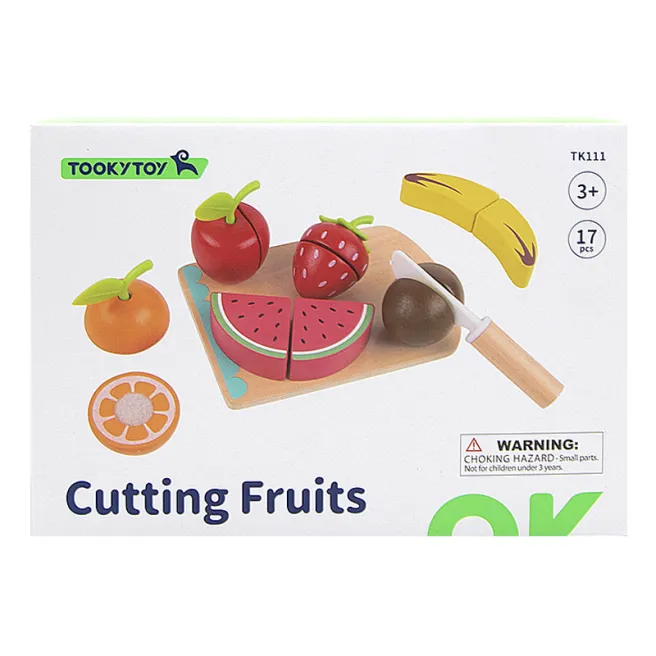 Set din lemn „Fructele”, cod 57275
