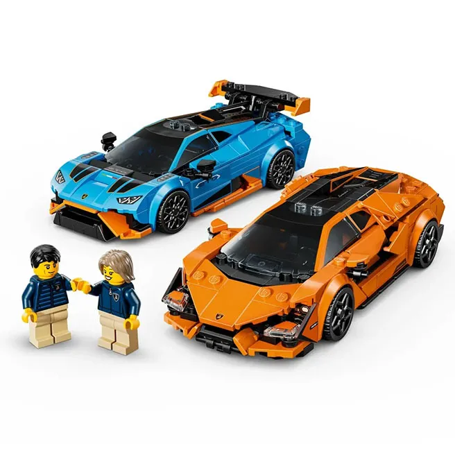 Constructor LEGO Speed Champions Lamborghini Revuelto și Huracán STO, art. 77238 Constructor LEGO Speed Champions Lamborghini Revuelto și Huracán STO, art. 77238
