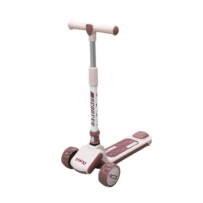 Самокат детский F080, розовый