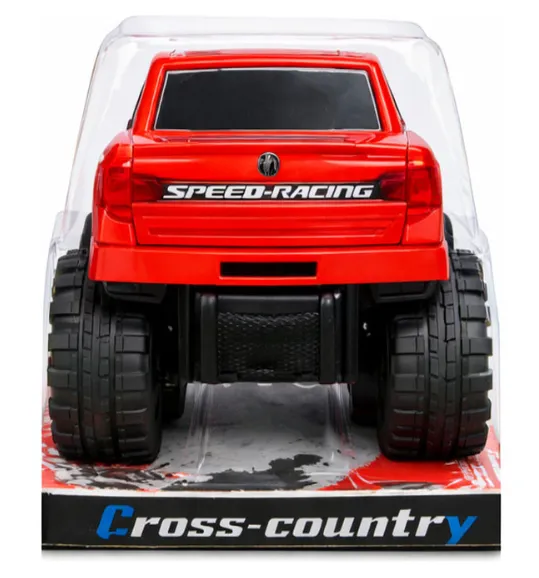 Masina inertiala, Pickup Cross Country, rosu, cod 10053b Masina inertiala, Pickup Cross Country, rosu, cod 10053b