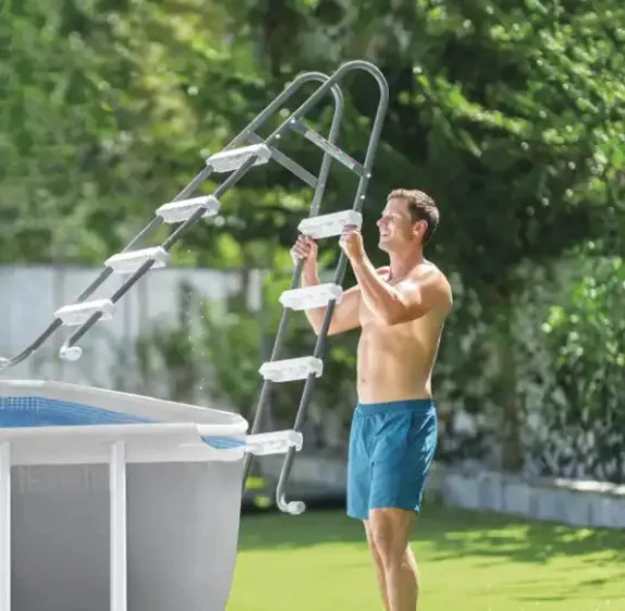 INTEX Piscină PRISM FRAME RECTANGULAR 300x175x80cm, 3539L, cadru metalic, cu pompă de filtrare INTEX Piscină PRISM FRAME RECTANGULAR 300x175x80cm, 3539L, cadru metalic, cu pompă de filtrare