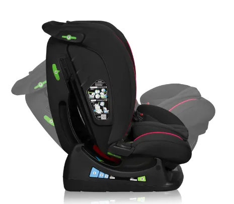 Scaun auto 0-36kg (I-Size) Lionelo Aart Black Carbon Red Scaun auto 0-36kg (I-Size) Lionelo Aart Black Carbon Red