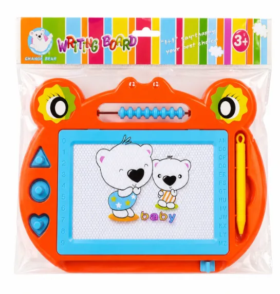 Tablă magnetică pentru desen „Broască”, roșie, 114-1, cod 10230b