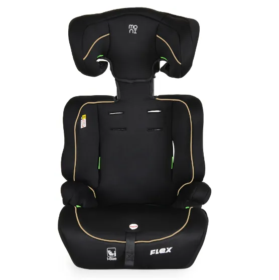 Scaun auto 76-150 cm (i-Size) Moni Flex Black Beige Scaun auto 76-150 cm (i-Size) Moni Flex Black Beige