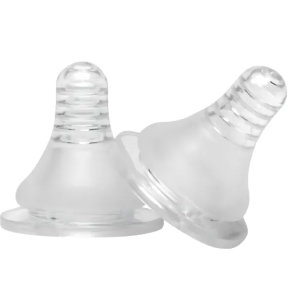 Set 2 tetine mate din silicon, dimensiunea M, 3-6 luni Set 2 tetine mate din silicon, dimensiunea M, 3-6 luni