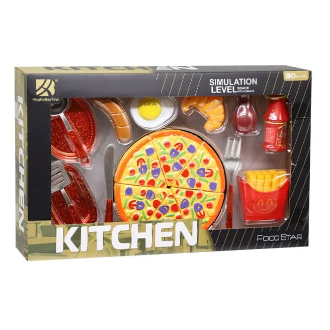 Set producte fast-food cu ustensile, cod 880079