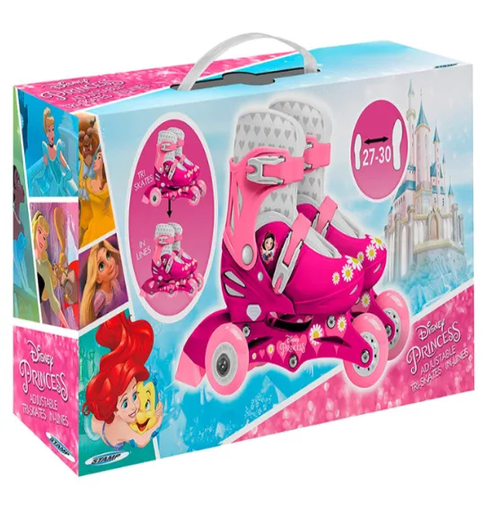 STM Role cu 3 roţi, 2 în 1, mărimea 27-30, Disney Princess, cod 44127 STM Role cu 3 roţi, 2 în 1, mărimea 27-30, Disney Princess, cod 44127