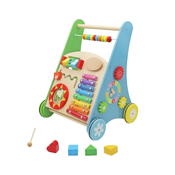 Premergator din lemn, albastru W08J001-2