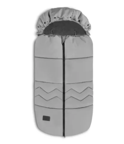 Husa de iarna pentru carucior Lionelo Frode Grey Dove, 90x45 cm Husa de iarna pentru carucior Lionelo Frode Grey Dove, 90x45 cm