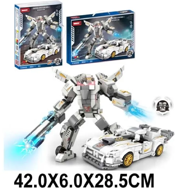 Constructor 2 in 1,robot – masina