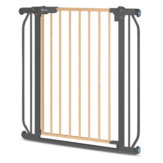 Poartă de siguranță Lionelo Truus Slim Gri Graphite, 75-105 cm Poartă de siguranță Lionelo Truus Slim Gri Graphite, 75-105 cm