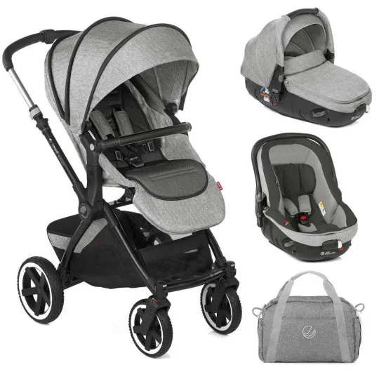 Коляска 3в1 Crosslight+Matrix Light 2 Jane (5607 U05) Серая