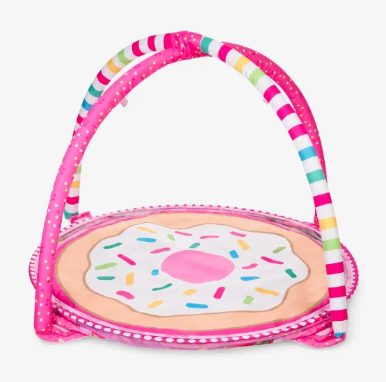 Covoraş pentru copii KikkaBoo Marshmallow Pink, 70x70x50 cm Covoraş pentru copii KikkaBoo Marshmallow Pink, 70x70x50 cm