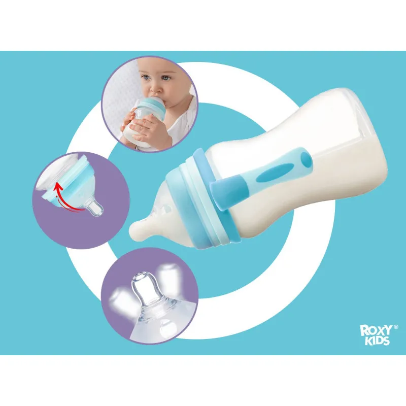 Tetine din silicon Roxy Kids cu flux rapid 6+, (2 buc.) (RBTL-003-L) Tetine din silicon Roxy Kids cu flux rapid 6+, (2 buc.) (RBTL-003-L)