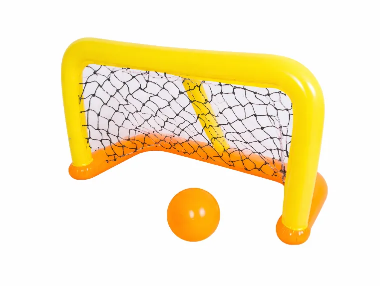 Set polo pe apa: 134x66x76 cm, poarta si minge, varste 6+, 51340