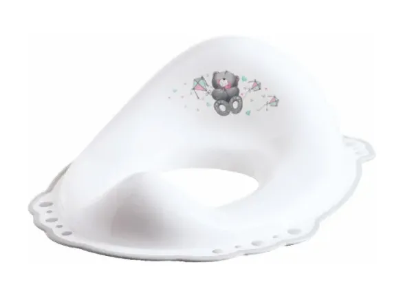 Colac pentru WC copii Maltex 2 componente White/Grey, 18 luni+