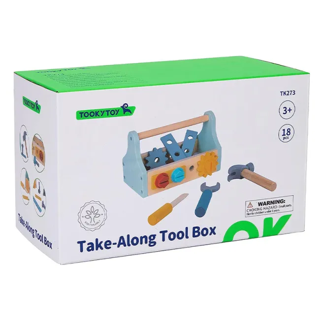 Setul de instrumente din lemn Tooky Toy, cod 57339