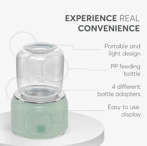 Încalzitor pentru biberoane portabil KikkaBoo Brent Mint Încalzitor pentru biberoane portabil KikkaBoo Brent Mint