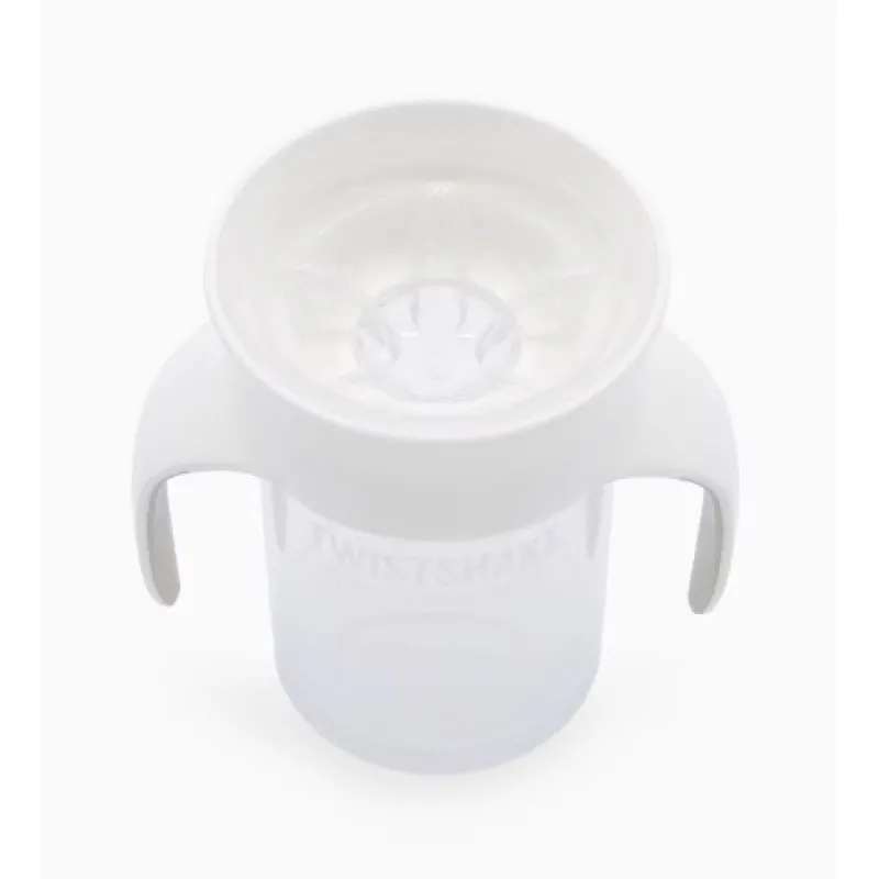 Cană anti-vărsare Twistshake cu mânere, 360 ml.6+ (78931) Albă Cană anti-vărsare Twistshake cu mânere, 360 ml.6+ (78931) Albă