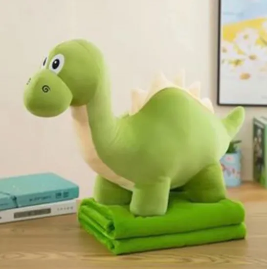 Jucarie din plus cu plapuma „Dino roz” (86862)