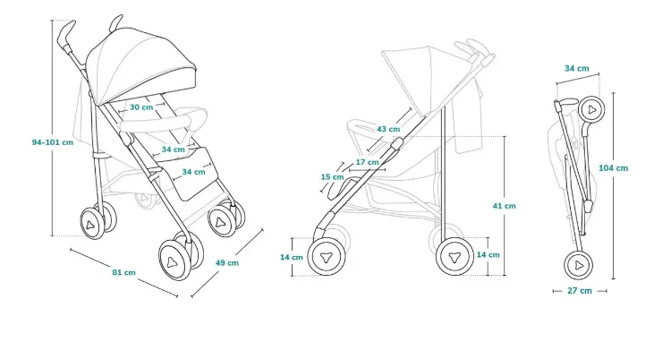 Carucior de plimbare Lionelo Irma Pink Carucior de plimbare Lionelo Irma Pink