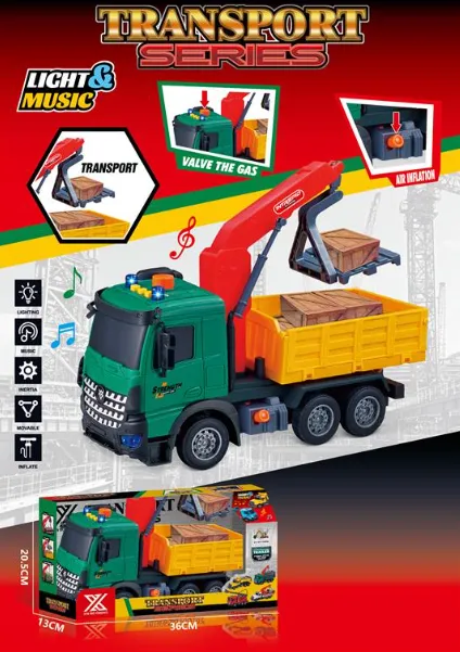 Camion inerțial pentru încărcarea și transportul cutiilor de lemn, 688-10C