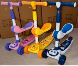 Trotineta 2in1 cu muzica si lumina 009785 