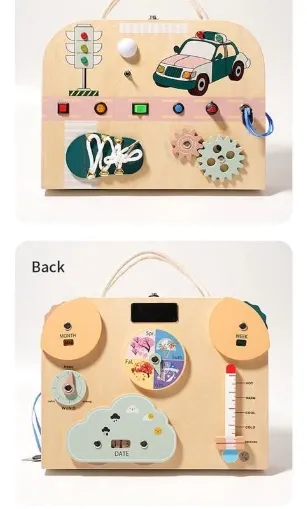 Busyboard din lemn S12D003