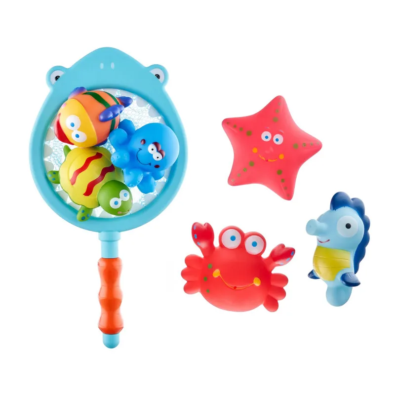 Set de jucarii de baie Roxy Kids „Animale marine” (7 buc.) (RRT-812) Set de jucarii de baie Roxy Kids „Animale marine” (7 buc.) (RRT-812)