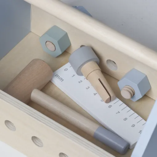 Cutie de unelte din lemn, W03D286 Cutie de unelte din lemn, W03D286